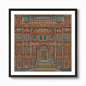 Palace In India Art Print