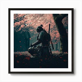 Samurai 3 Art Print