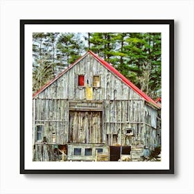 Rustic Barn Art Print