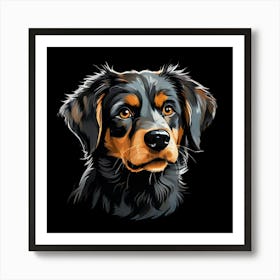 Rottweiler Art Print