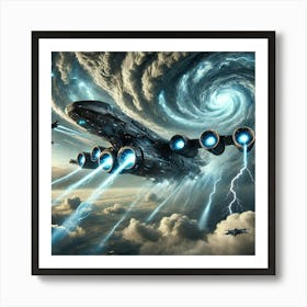 Vortex Assault Carrier Art Print