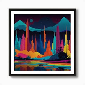 Cityscape 1 Art Print