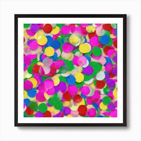 Confetti Confetti Art Print