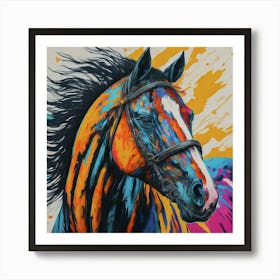 Horse Painting 1 Art Print