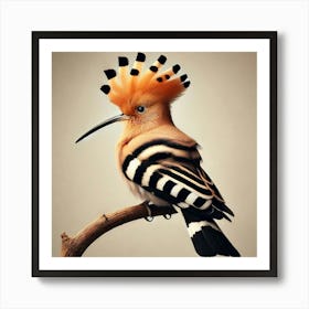 Hoopoe Art Print