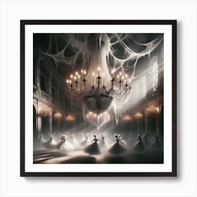 Dancers In The Dark Art Print