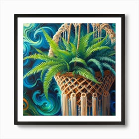 Macrame 1 Art Print