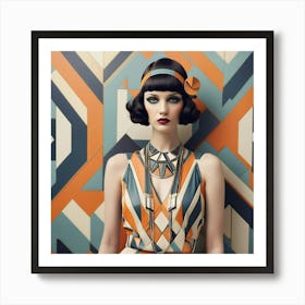 Deco Fashion Photo Art Print