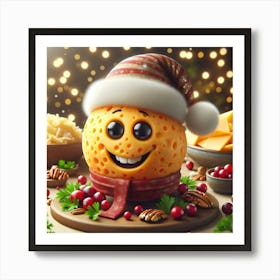 Cheese Hat Art Print