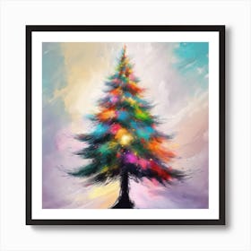 Christmas Tree 1 Art Print