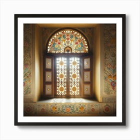 Window Of Rajasthan23 Art Print