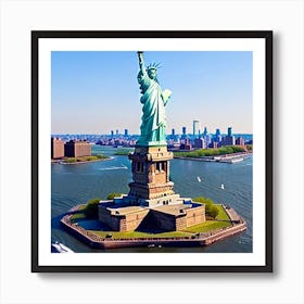 Statue Of Liberty Art Print