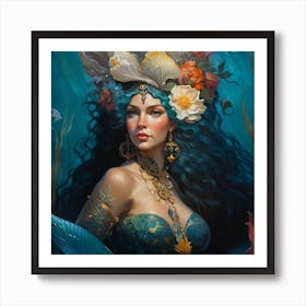 Mermaid 25 Art Print