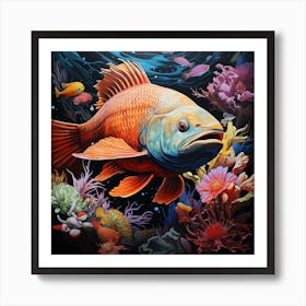 Coral Reef Fish Art Print