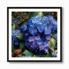 Hydrangeas Art 1 Art Print