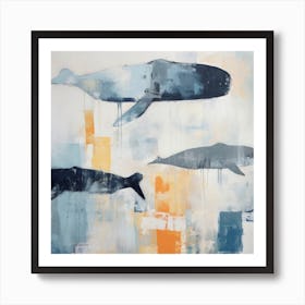 Oceanic Giants 9 Art Print