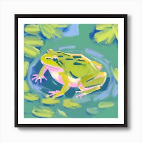 American Bullfrog 08 Art Print