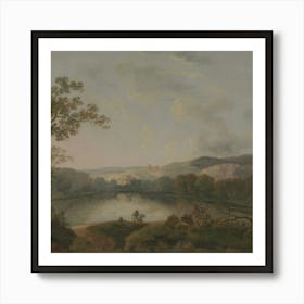 View Of A Lake Art Print