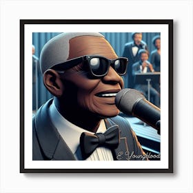 Piano Man Art Print