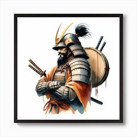 Samurai 6 Art Print