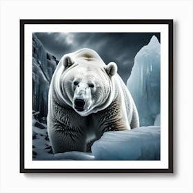 Polar Bear Art Print