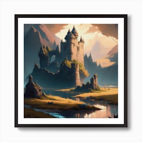 Dreamy Castle Poster