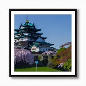 Cherry Blossoms In Japan 1 Art Print