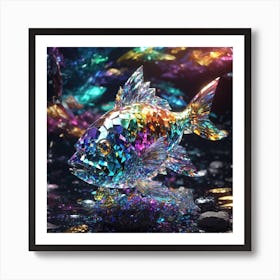 Dreamshaper V7 Intricately Detailed Picture Of Dazzling Rainbo 0 Art Print