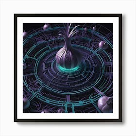 The Onion Router 8 Art Print