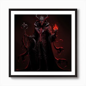 Demon 7 Art Print