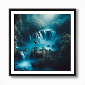 Waterfall 2 Art Print