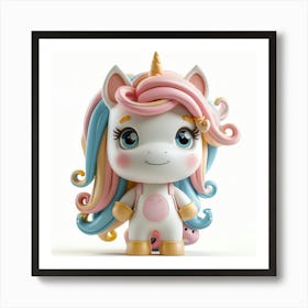 Rainbow Bliss Unicorn Art Print