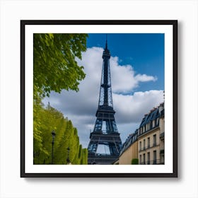 Paris Eiffel Tower 1 Art Print