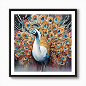 Peacock 3 Art Print