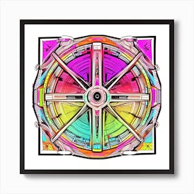 Wheel Of Life Art Print