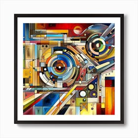 Abstract Painting 16 Art Print