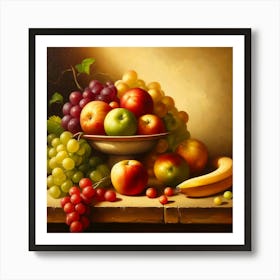 Original Fruit Kitchen Restaurant  Art Print