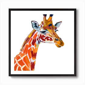 Giraffe 12 1 Art Print