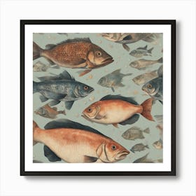 Fishes Art Print