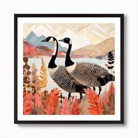 Bird In Nature Canada Goose 1 Art Print