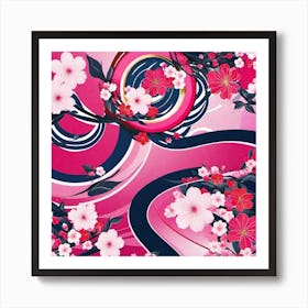 Sakura Blossoms 8 Art Print