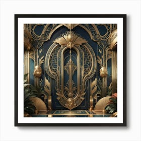 Deco Interior Art Print