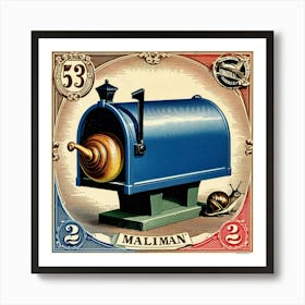 Mailman Art Print