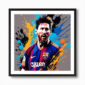 Lionel Messi Art Print