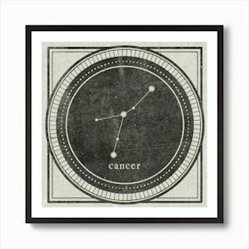 Zodiac Cancer Art Print