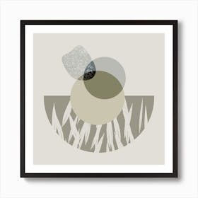 Circles In The Grass Art Print