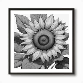 Sunflower 31 Art Print