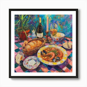 Trattoria Dell Alba Trattoria Italian Food Kitchen Art Print