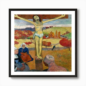 Christ On The Cross Art Print