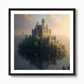 Castle In The Sky Art Print